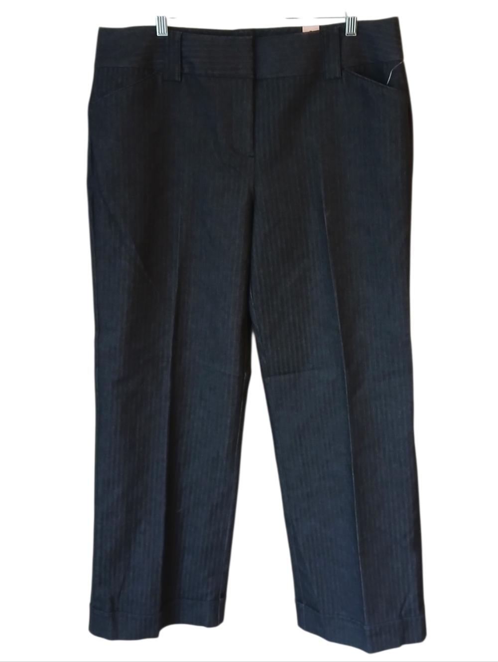 Dressbarn Pinstripe Dress Pants Size 16W NWT
